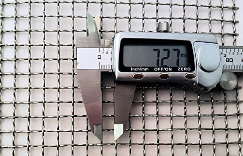 3 Mesh Stainless Steel For Heater Guard, Safety Guard; Size - 30cm x 30cm - By Inoxia