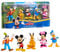 Just Play Disney Junior Mickey Mouse-Sammelfiguren-Set, 5er-Pack, 7,6 cm große Sammelfiguren, Kinderspielzeug ab 3 Jahren