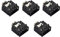 RuiLing 5pcs 3.5mm Stereo Audio Socket 5 Pin PCB Mount Female Earphone Jack Socket Connector PJ-307