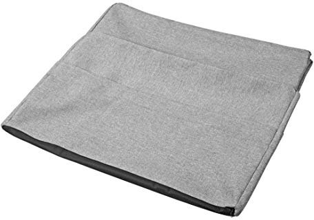 Badenia Trendline Husse für Gästematratze XXL mit praktischen Taschen, Öko-Tex zertifiziert 65x65x45 cm), hellgrau, produziert nach deutschem Qualitätsstandard