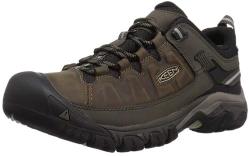 KEEN Targhee 3 Waterproof, Zapatos para Senderismo Hombre, Bungee Cord/Schwarz, 40 EU