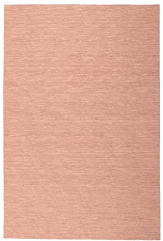 RugVista Handloom Flat Teppich, 200 x 300 cm, Rosa