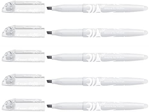 PILOT Textmarker FRIXION light natural, Keilspitze, Grau, 5 Stück