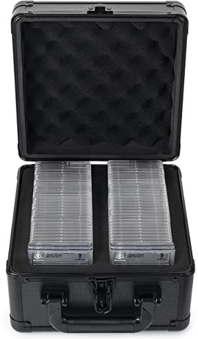 Graded Card Storage Box, Trading Card Case for PSA Graded Pokemon Cards, Sports Card Storage Boxes as PSA Card Holder, Baseball Card Case, Slab Case, Card Case Holder for Trading Cards, PSA Card Case