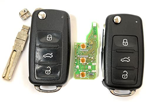 Repair Service Voucher for Volkswagen VW Transporter T6 T5 Golf GTI MK6 Polo Caddy Beetle Passat Seat Skoda 3 button remote key fob Repair CR2025 Battery Shell Replacement