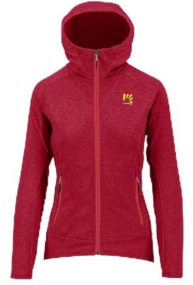 KARPOS 2501046-600 MEZZODI Hoodie W FL Maglia Lunga Donna Jester Red Taglia S