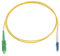sourcing map 1Pcs 9.8Ft Single-Mode Simplex Fiber Optic Patch Cable LSZH Fiber Jumper Optical LC/UPC to SC/APC for Data Centers Router Switches Transceivers