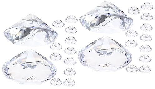 Abaodam 24 Stück Diamant-Positionskartenhalter Memo-Diamant-Tischkarten-Clips Diamant-Tischkartenhalter Esstisch-Dekoration Esstisch-Dekoration Hochzeit Tischnummern