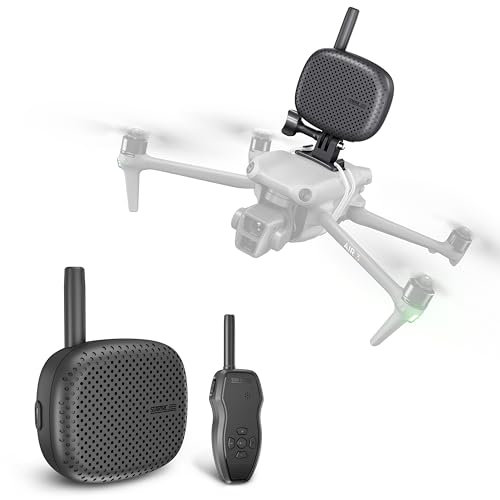 STARTRC Drohnen-Lautsprecher, Universelles Tragbares Drohnen-Megaphon, Störungsfreier Echtzeit-Drohnenlautsprecher Für DJI Mavic 3 series/Air 3S/Mavic 2/Mavic Pro/Avata/Holy Stone Drohne/RC Quadcopter