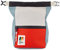 Oso Supply Co - Großer Roll-Down-Boulder-Kreideeimer (blau/rot/weiß)