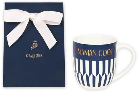 DRAEGER PARIS 1886 Mug Cadeau - Maman Cool Avec Sac Cadeau