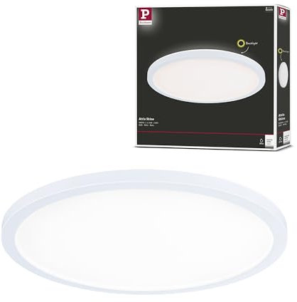 Paulmann 71157 LED Panel Atria Shine Backlight IP44 rund 293mm 16W 1600lm 4000K Weiß Deckenleuchte