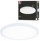 Paulmann 71157 LED Panel Atria Shine Backlight IP44 rund 293mm 16W 1600lm 4000K Weiß Deckenleuchte