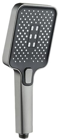 Handheld High Pressure Showerhead - Built-in Power Washer, Anti-Clog Nozzle for Removing Hard Water Impurities, Powerful and Soothing Spray.