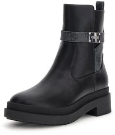 Guess Fltove Stivaletti In Pelle Donna BLKCO 38