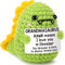 Eterfordista Mini-Oma Geburtstagsgeschenke I Love You Grandmasaurus, niedlich, handgefertigt, gehäkelt, Dinosaurier, Osterzeug für werdende Oma, Mimi, Gammy, Gigi, Geart, Oma, perfekt als