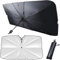 Parasol Coche Delantero para Audi A6 C7 Avant 2011-2018, Parasol Coche Delantero Parasol Plegable Coche con Anti UV Rayos