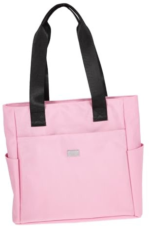 BESPORTBLE Totalizzatore Borse Da Donna Borsa Tote in Tela Da Donna Acquirente Borsetta Borsa Da Viaggio Piccola Borsetta Tote Bag Con Scomparti Per Le Donne Borse Tela Rosa