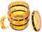 Holibanna Boccale Da Birra in Boccale Da Campeggio Manico Design Della Maniglia Bicchiere Da Birra Bicchiere Da Cocktail
