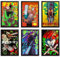 KUNYOS Anime Chainsaw Man Poster (Set of 6) Canvas Unframe for Bedroom Wall Art Decor Posters & Prints 08x12inch(20x30cm) Style-3