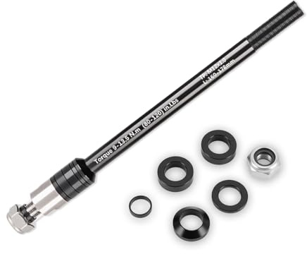 ZEMBSOYA Universeller Fahrrad-Steckachsenadapter Fahrradanhänger-Kupplungsadapter 304 Edelstahl Aluminiumlegierung