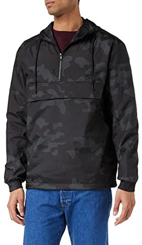 Urban Classics Tb1623-00707 Coupe-Vent, Camuflaje Oscuro, Medium Homme