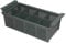 Cutlery Holder Plastic Basket Eight Compartment for Commercial Dishwasher, Grey