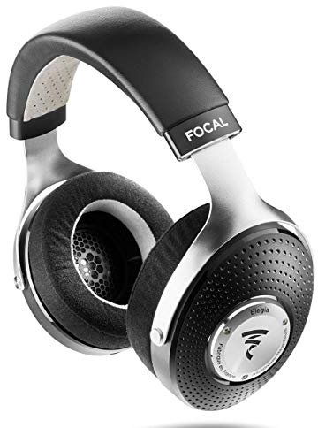 Focal ELEGIA Audiophile Circum-Aural Closed-Back Over-Ear Headphones (Black/Silver) (Renewed)