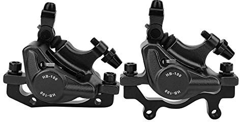 Ciclismo Pinza de Freno HB 100 Línea de Bicicleta de montaña Tirando Juegos de Frenos de Disco hidráulicos Presión de Aceite Frenos de Disco Herramienta Pinzas(Negro)