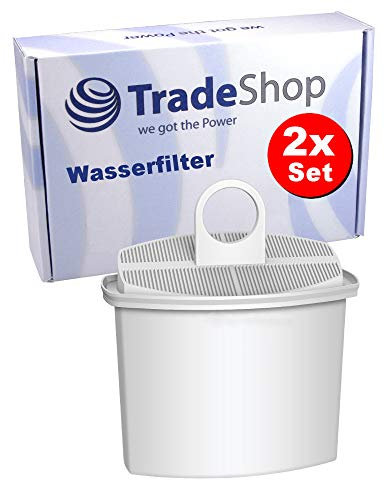 2x Ersatz Wasserfilter Filterkartusche kompatibel mit Braun FlavorSelect Cappuccino Thermo, Impression KF600 KF610 Sommelier KF600 KF610 Thermo Coffeemaker