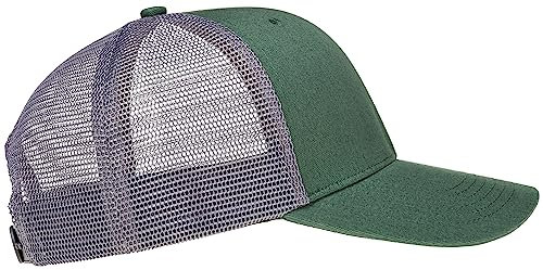 Pembroke® Trucker Cap, Herren und Damen, Hat, Kappe, Unisex, Baumwolle und Mesh, Verstellbarer Verschluss, Dunkelgrün/Grau