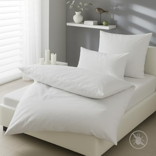 Allergovita Evolon Encasing Kissen und Deckenbezüge für Hausstauballergiker Deluxe Kissenbezug einzeln 65x100 cm