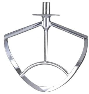 FHAJKTJB 304, Edelstahl-Laufrad, kompatibel mit KLARSTEIN, Küchenroboter, kompatibel mit Klarstein Al-Saif Teigmischer 22 A