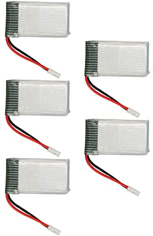 5PCS RC Drone Batterie 802540 800mAh RC Drone Batterie Zubehör für SYMA X5C X5C X5 X5SC X5SW M68 K60 HQ 905 CX30 RC Quadcopter. Drohnenzubehör für SYMA X5C X5C X5 X5SC X5SW M6