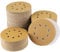 Sruhrak 120 Pcs 125mm Sanding Discs, 40/60/80/100/120/150/180/240/320/400/600/800 Grit Nylon Adhesive Sanding Pads 5 Inch 8 Hole Hook and Loop Sanding Disc for Orbital Sander