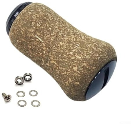Knauf für Angelrolle, kompatibel mit DAIWA für Stella und Stradic, einfaches Griff-Design, Schwarz