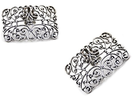Kesheng 2 Stück Vintage Clips Retro Totem Schuhe Strass Stil Abnehmbare Mental Clip Elegante Dekoration