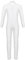 iEFiEL Turnanzug Kinder Mädchen Ganzkörperanzug Trikot Stretch Body Leotard Turnbody für Ballett Gymnastik Sport Training Dancewear Elfenbein (Zipper) 140-152