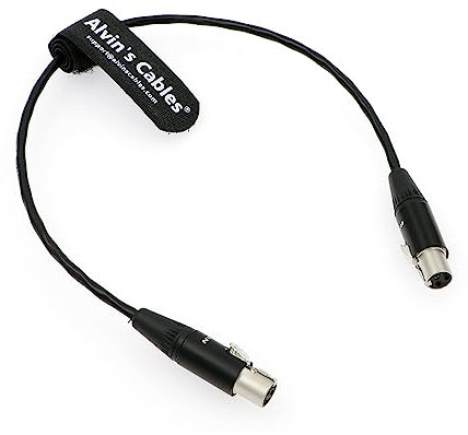 Alvin's Cables TA3 femmina a TA3 femmina Mini XLR 3 pin femmina Cavo per Sound Devices 552