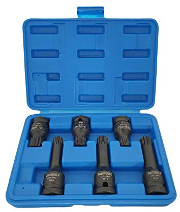 WeberTools Jeu de douilles 1/2 M14-M16-M18