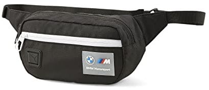 PUMA Unisex-Erwachsene BMW MMS Waist Bag Sporttasche, schwarz (schwarz), Einheitsgröße