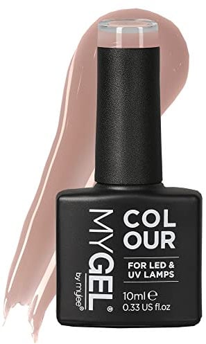 Mylee Gel Nail Polish 10ml [For Your Eyes Only] UV/LED Soak-Off Nail Art Manicure Pedicure for Professional, Salon & Home Use [Sheer Nudes Range] - Long Lasting & Easy to Apply