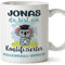 Mugffins Tassen Personalisierten für VOLLEYBALL-SPIELER Mann - Auf Deutsch - Koalifizierte Personalisierte - 11 oz / 330 ml - Individuell Anpassbar Geschenk Mitarbeiter