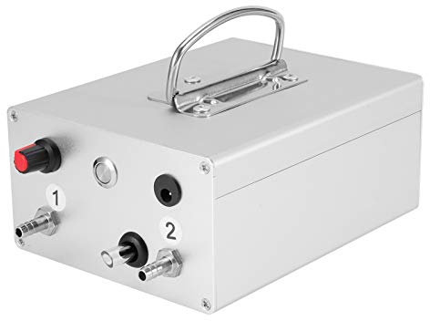 Fdit Vakuumpumpe, Impulszubehör, Milchpumpe, Elektrische Plug-Melkmaschine Zum Einstecken für Kuh-Pferde-Handhabungszubehör (EU-Stecker 100–240 V)