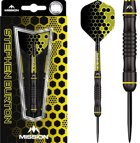 Mission Darts Stephen Burton 90% - Steeldarts 23 Gramm