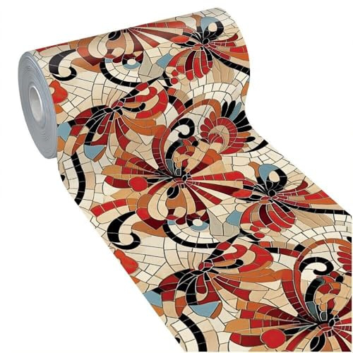 emmevi Dis_L - Tapis de cuisine en caoutchouc PVC souple anti-taches - Anti-défilement, lavable, 51 x 300 cm