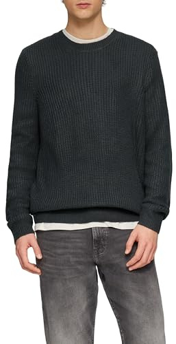 QS Strickpullover mit Rippstruktur