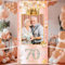 POPOYU 70 Geburtstag Rahme,Deko 70. Geburtstag Frauen Banner,Banner 70 GeburtstagFrau,deko 70.geburtstags Roségold.banner,70.Geburtstags Photo Booth Rahmen für Frauen GeburtstagParty Zubehör