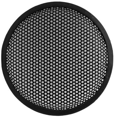 A ABSOPRO 8 20cm Negro Protector Rejilla Tapa Cubierta de Altavoz para Coche Reemplazo de artículo
