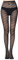 YWLINK Collants Résille Femme Sexy Élastique, Taille Haute Bas Résille, Cuisse Haut Bas, Chaussettes à Motifs (AN-2, One Size)